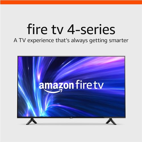 Amazon Fire TV 43" 4-Series 4K UHD smart TV with Fire TV Alexa Voice Remote, stream live TV without cable