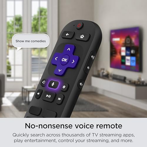 Roku 32" Select Series 720p HD Smart RokuTV with Voice Remote, Bright Picture, Customizable Home Screen, and Free TV