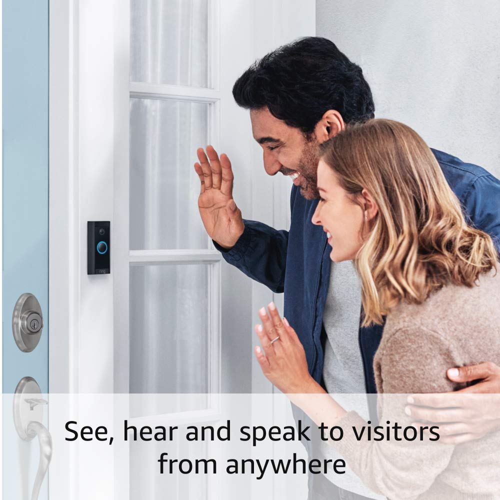 Ring Video Doorbell Wired | Use Two-Way Talk, advanced motion detection, HD camera and real-time alerts to monitor your front door (wiring required)