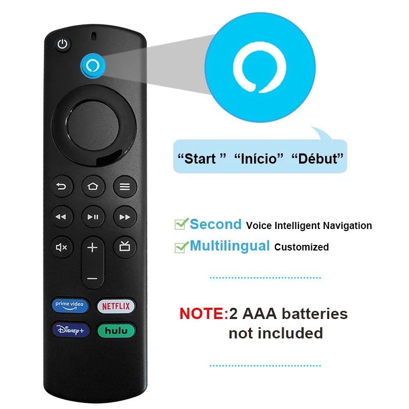 Amazon Alexa Voice Remote (3rd Gen) with TV controls (Bulk purchases only)