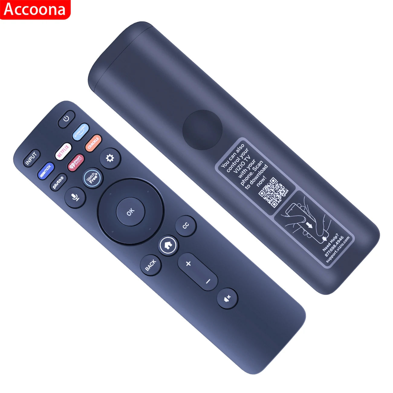 XRT260 Voice Remote control for VIZIO LED LCD TV V655J04 V655J09 V705J03 V755J04 V435J01 V756-J03