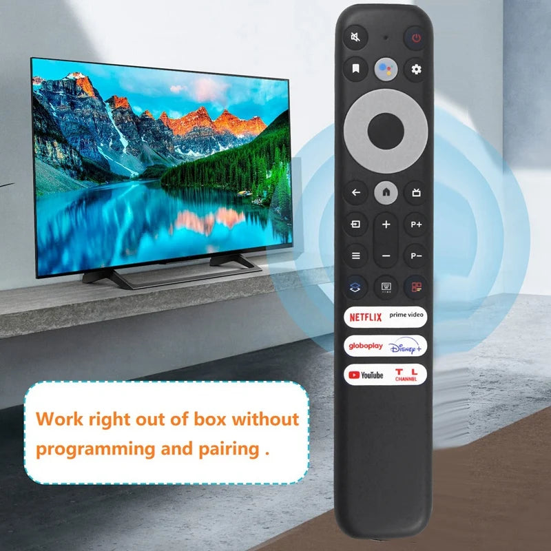 Voice Remote Control For TCL Smart TV RC902V FMR4 RC902V RC902V FMR2