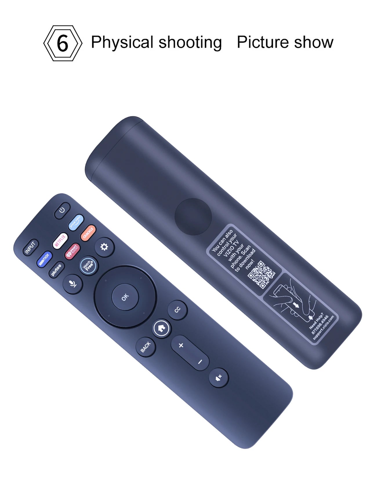 XRT260 Voice Remote control for VIZIO LED LCD TV V655J04 V655J09 V705J03 V755J04 V435J01 V756-J03