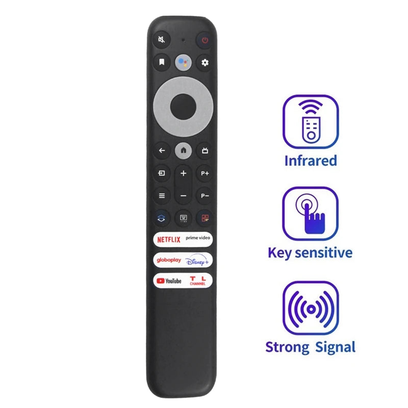 Voice Remote Control For TCL Smart TV RC902V FMR4 RC902V RC902V FMR2